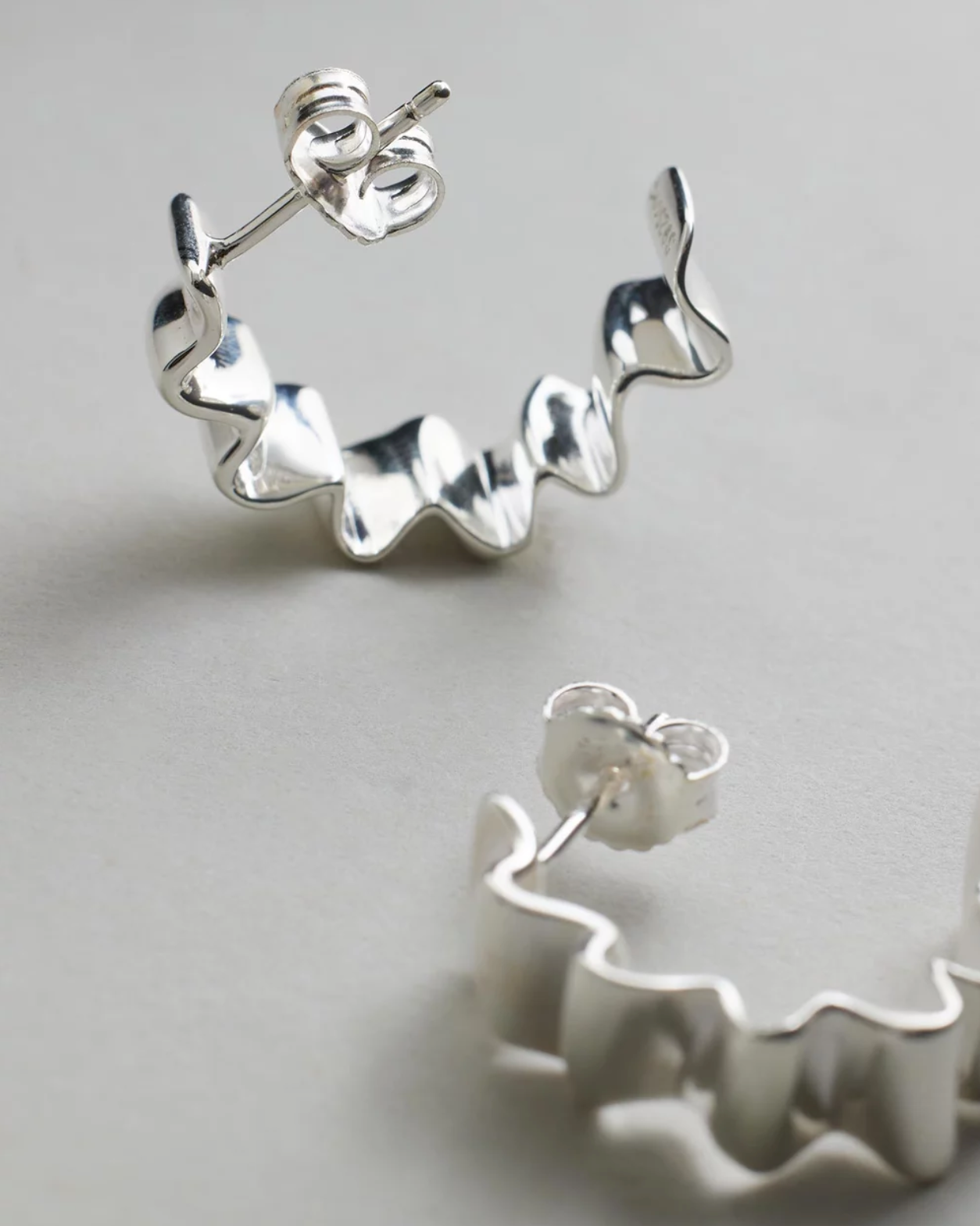 Franca Hoops - Silver