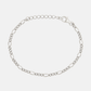 Figaro Chain Bracelet - Silver