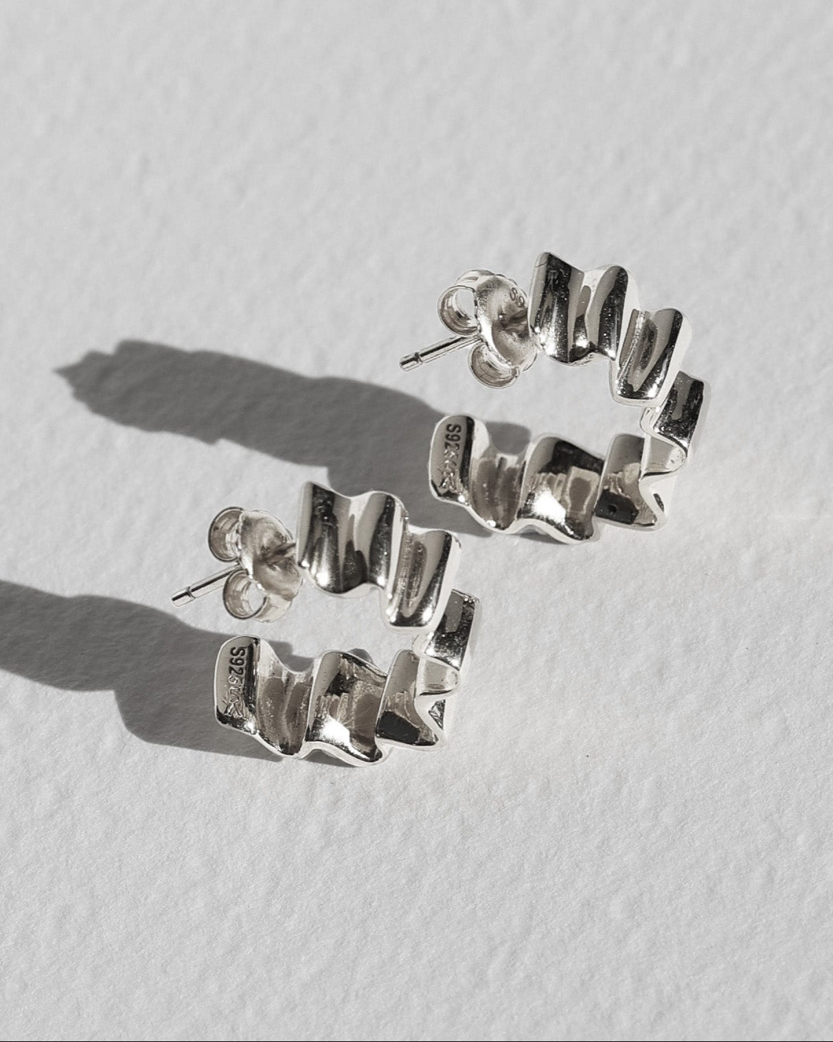 Franca Hoops - Silver