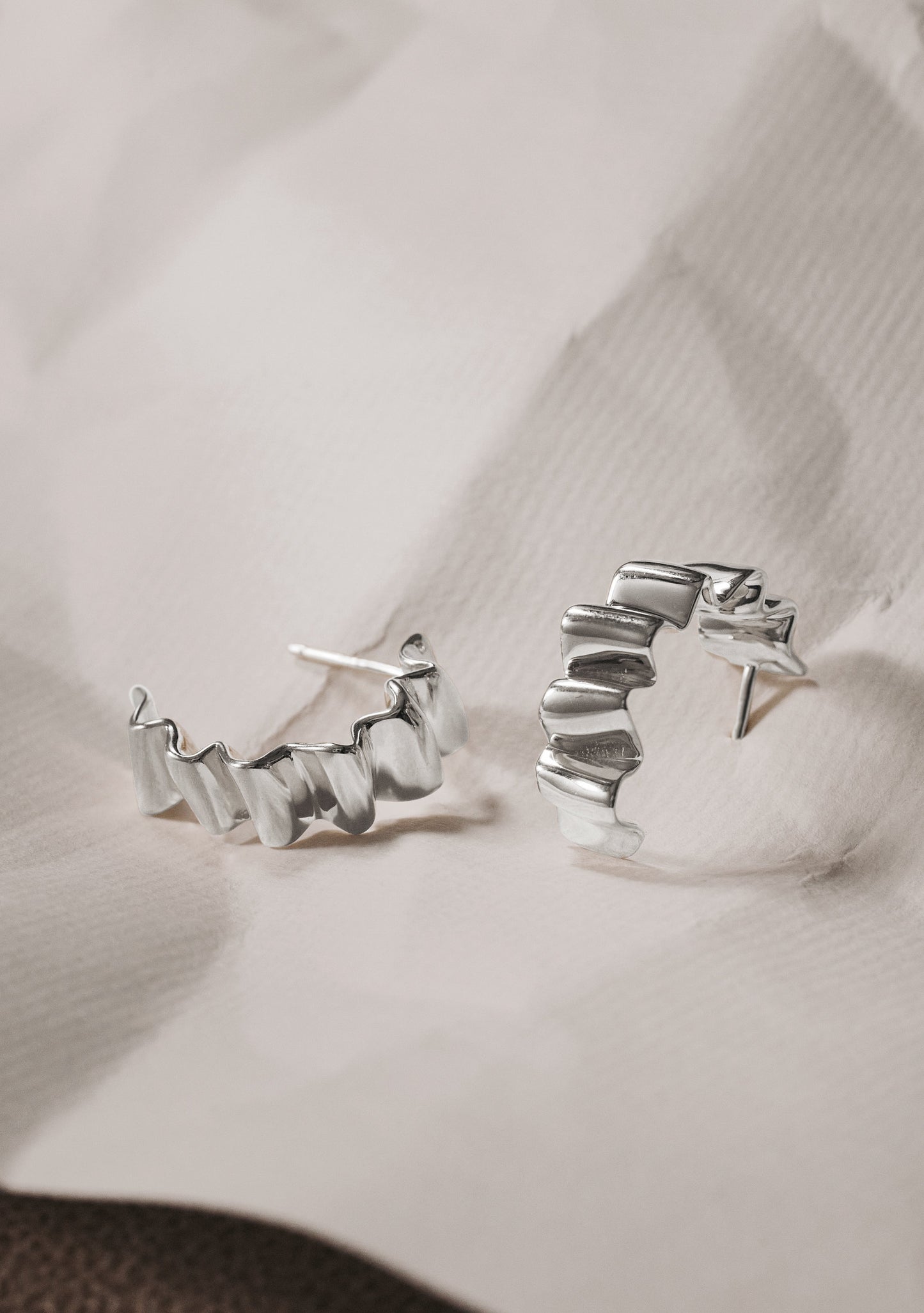 Franca Hoops - Silver