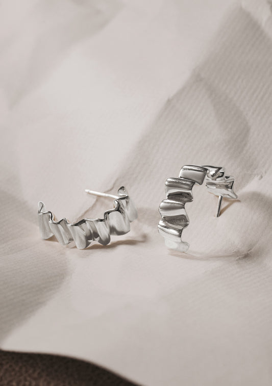 Franca Hoops - Silver