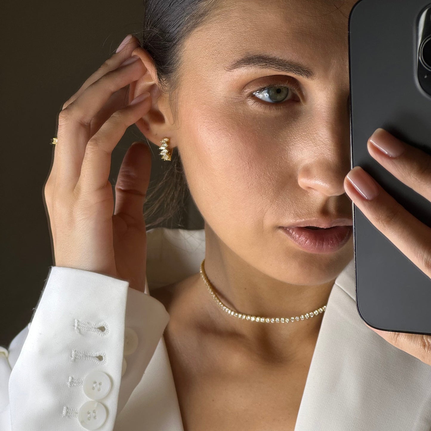 Biarritz Mini Hoops - Gold