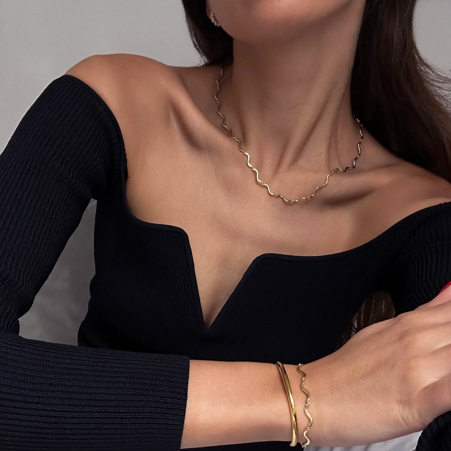 Del Mar Necklace - Gold