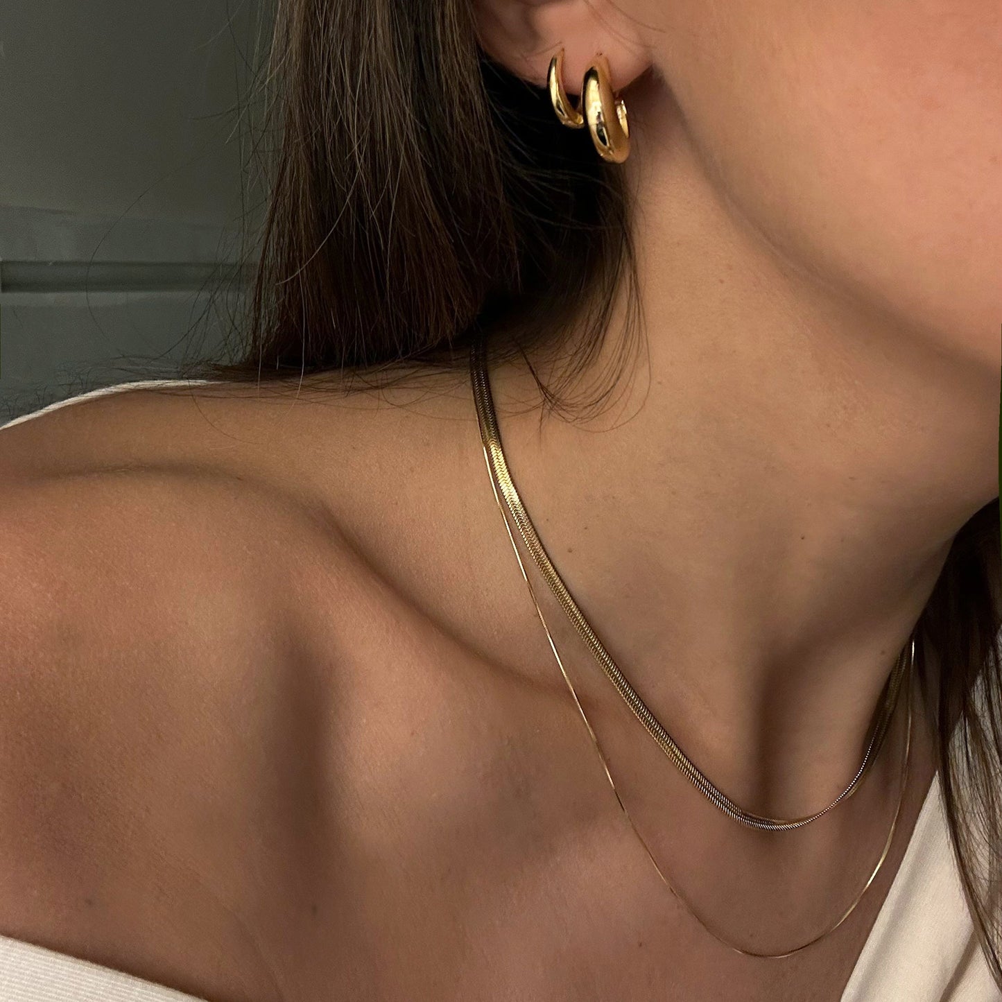 Positano Hoops - Gold