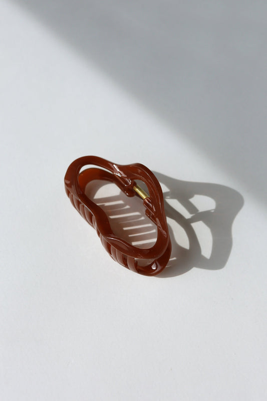 Cloud Hair Claw - Brown