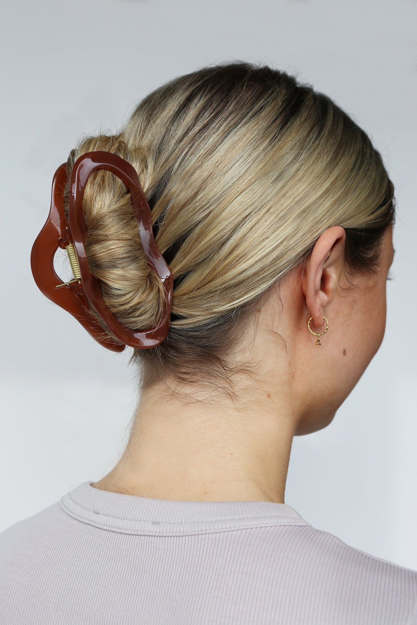 Cloud Hair Claw - Brown