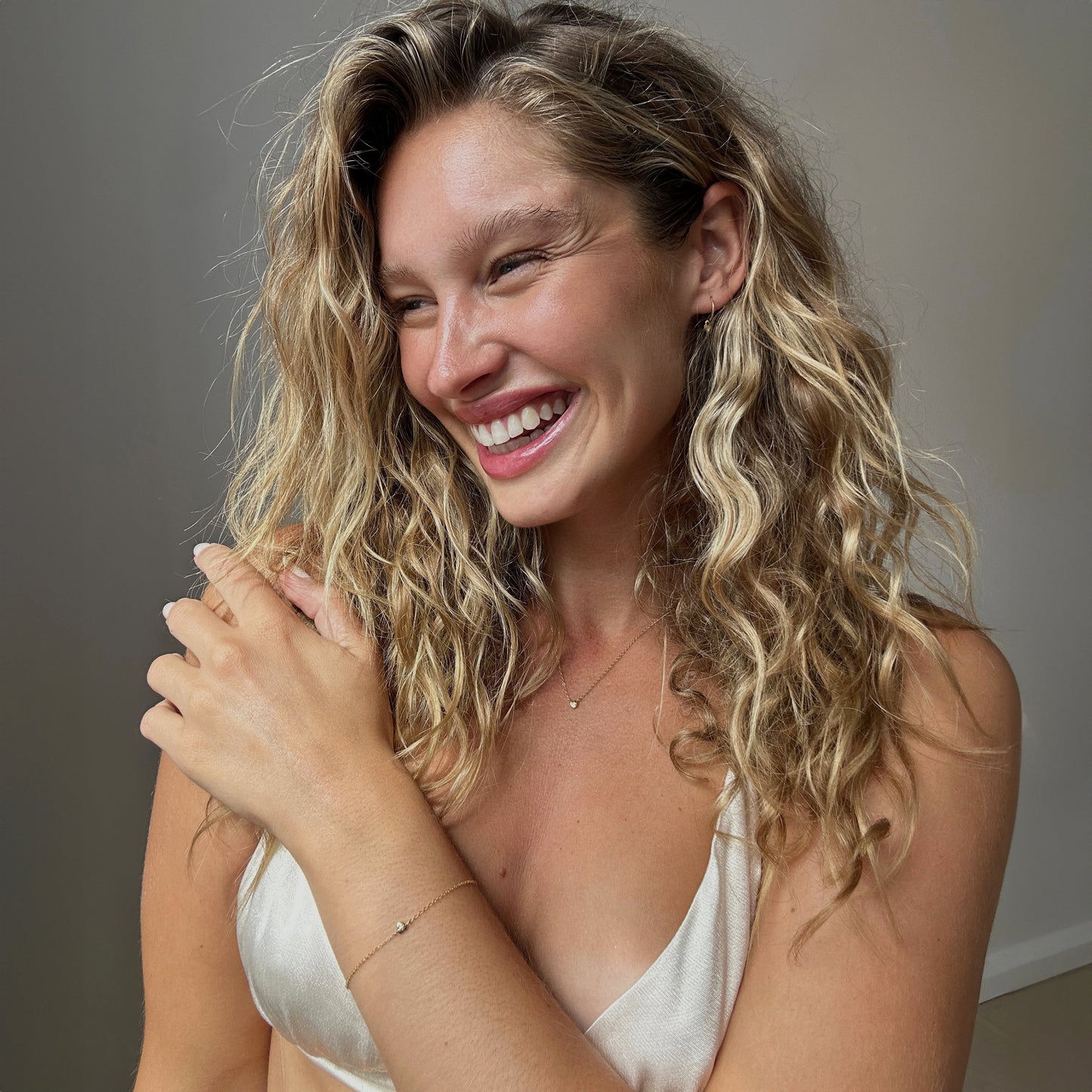 Mini Heart Bracelet - Silver