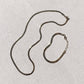 Sphinx 3mm Snake Chain Necklace - Silver