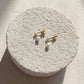 Aspen Mini Drop Earrings - Gold