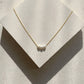 Mini Pearl Necklace - Gold
