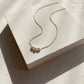 Mini Pearl Necklace - Gold