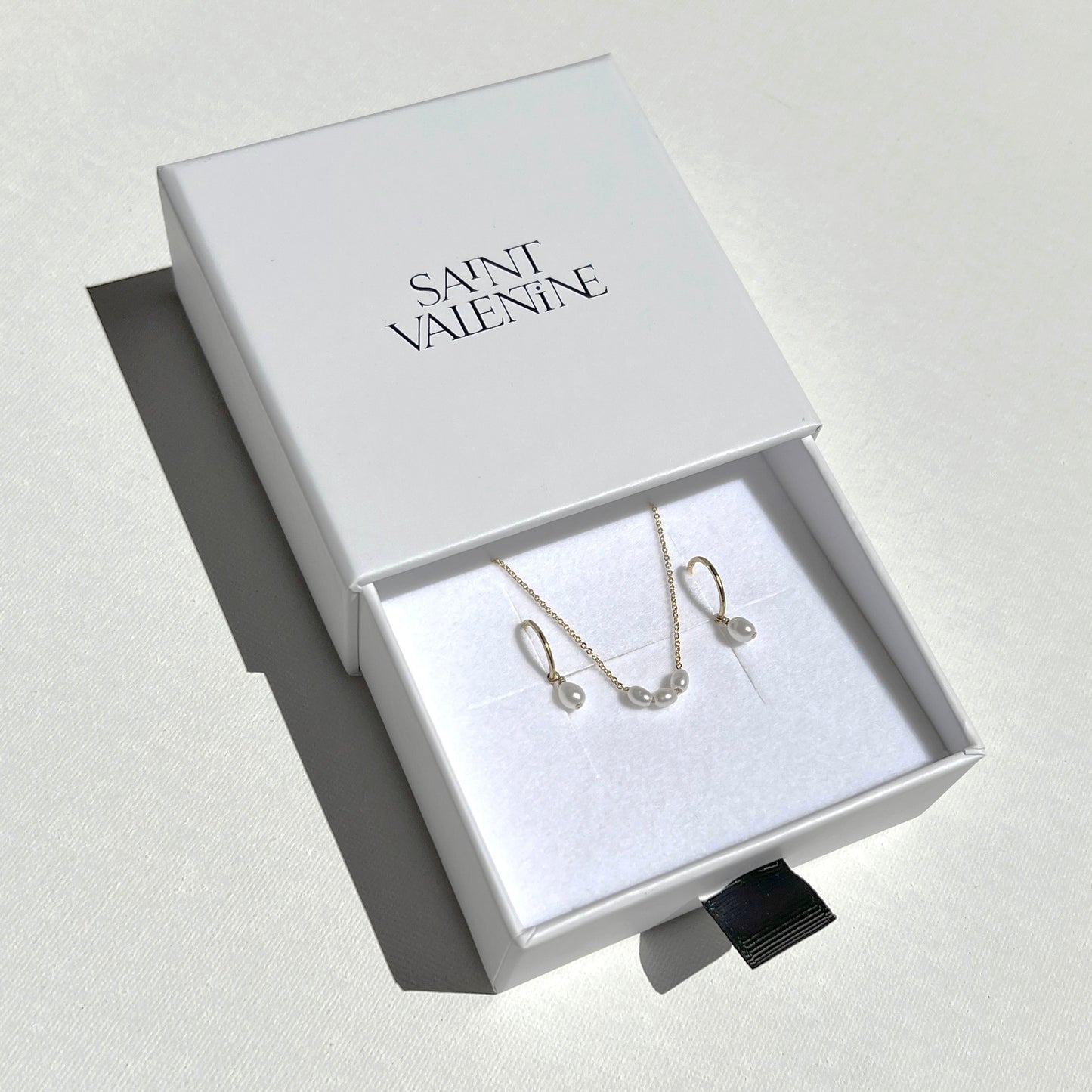 The Mini Pearl Duo Set - Gold