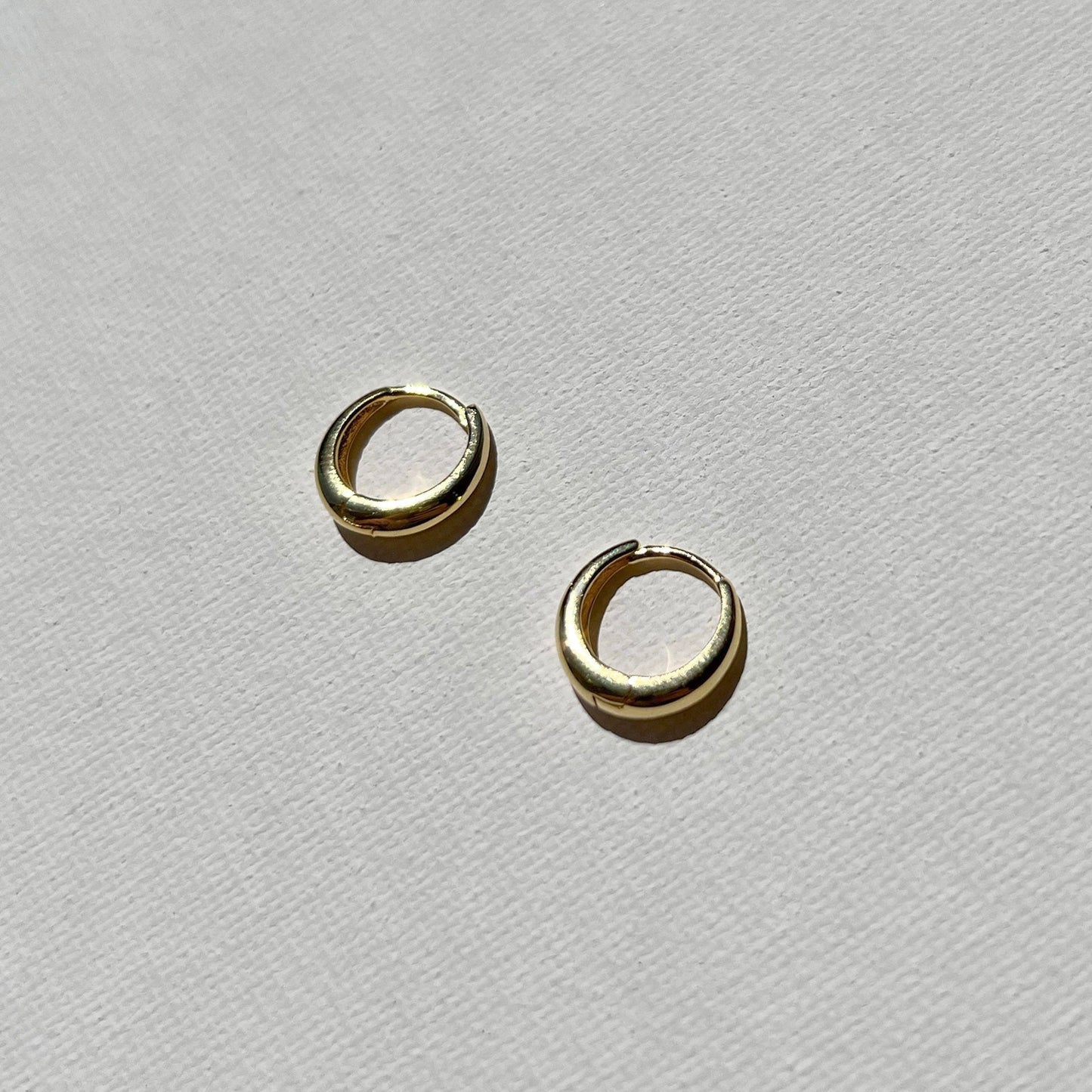 Positano Mini Hoops - Gold