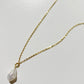 Keshi Pearl Necklace - Gold