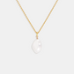 Keshi Pearl Necklace - Gold