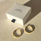Classic Hoops Large - Gold