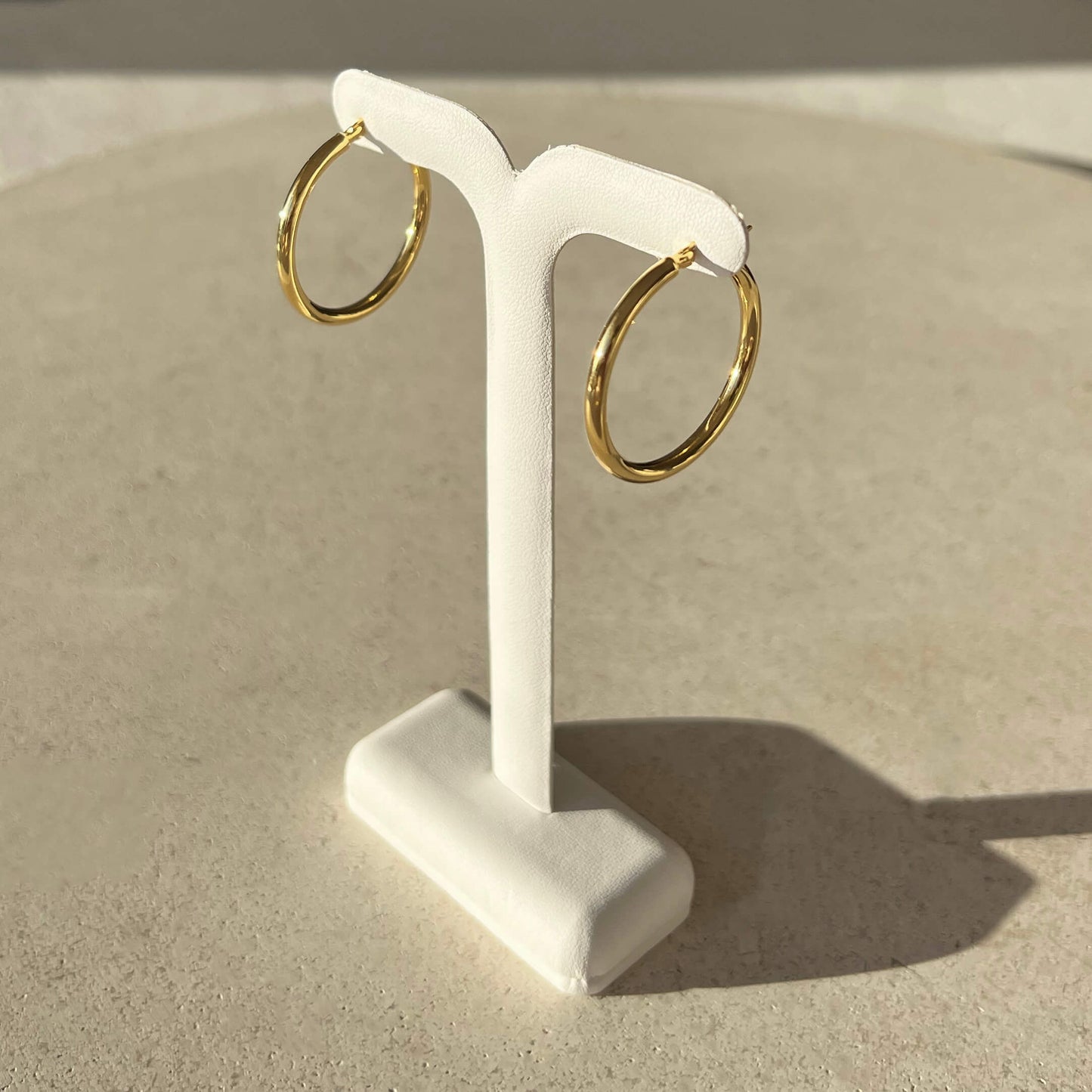 Classic Hoops Large - Gold