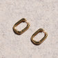 Amsterdam Large Hoops - Gold