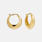 Positano Large Hoops - Gold