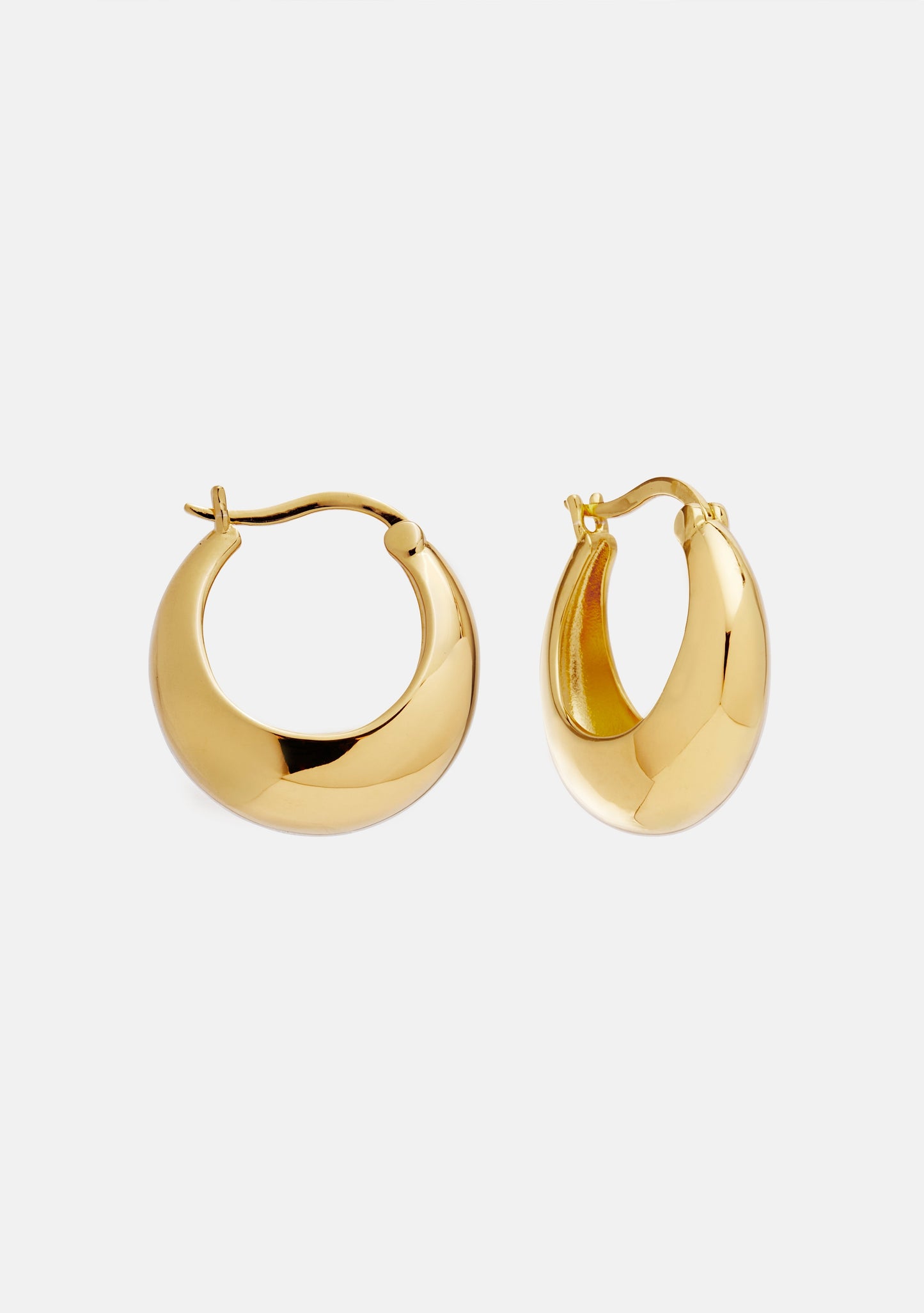 Positano Large Hoops - Gold