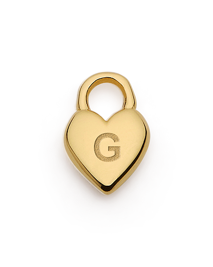 Love Letter Charm - Gold