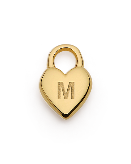 Love Letter Charm - Gold