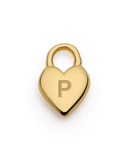 Love Letter Charm - Gold
