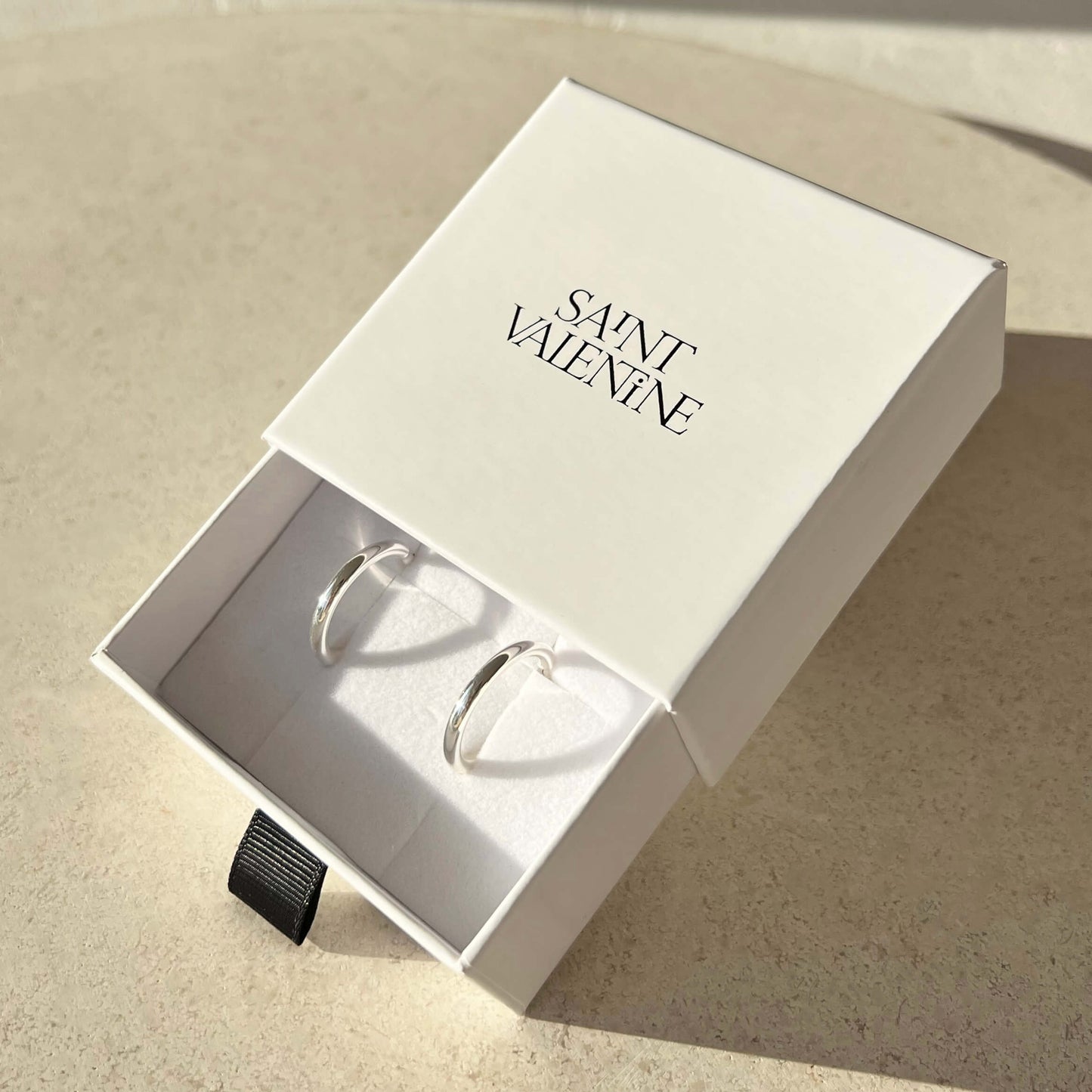 Classic Hoops Medium - Silver