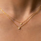 Mini Heart Necklace - Gold