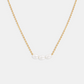 Mini Pearl Necklace - Gold
