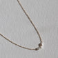 Mini Pearl Necklace - Silver