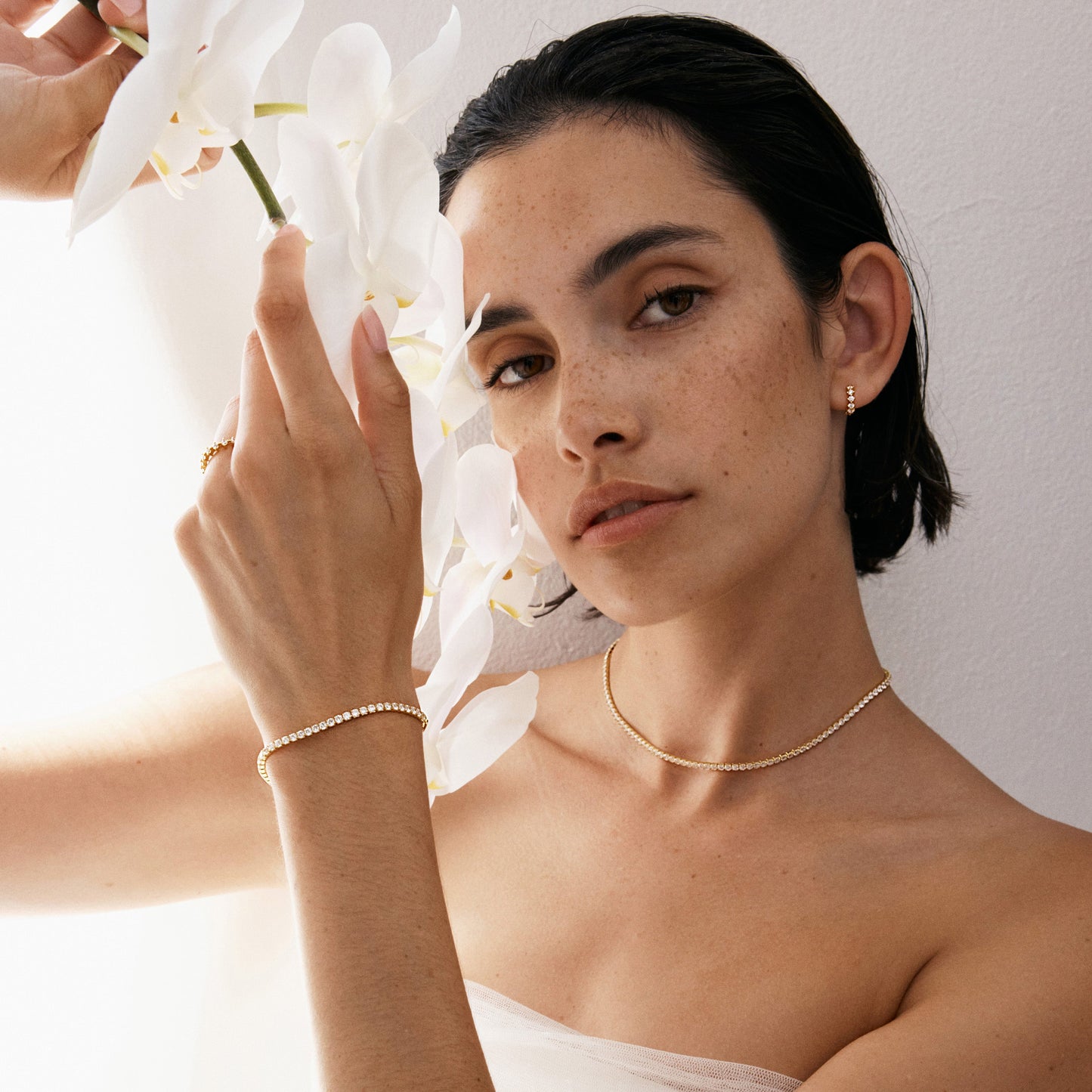 Aspen Tennis Bracelet - Gold