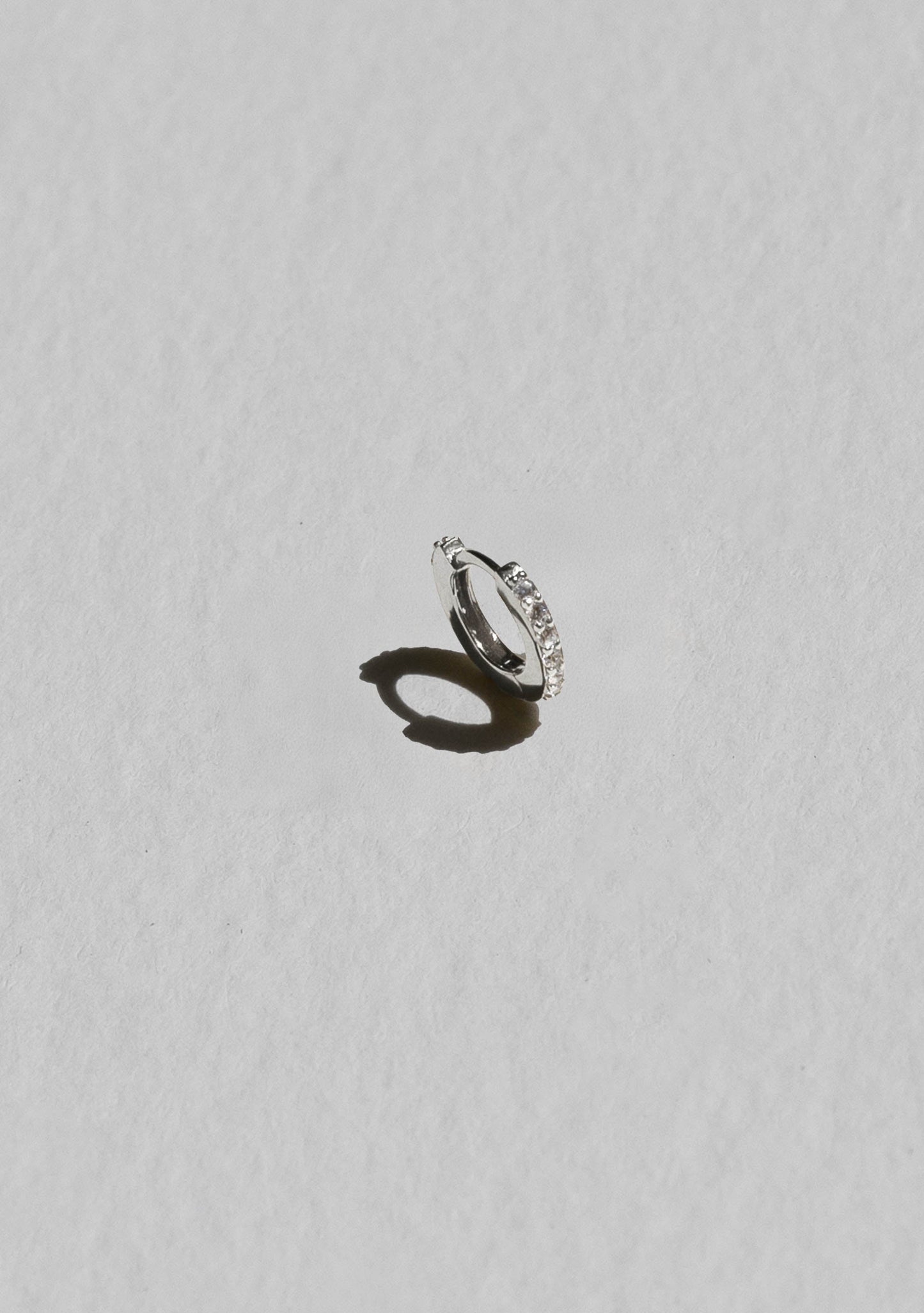 Paris Huggie - Single - Silver