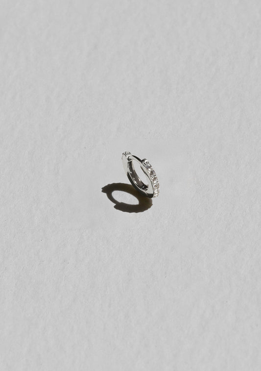 Paris Huggie - Single - Silver