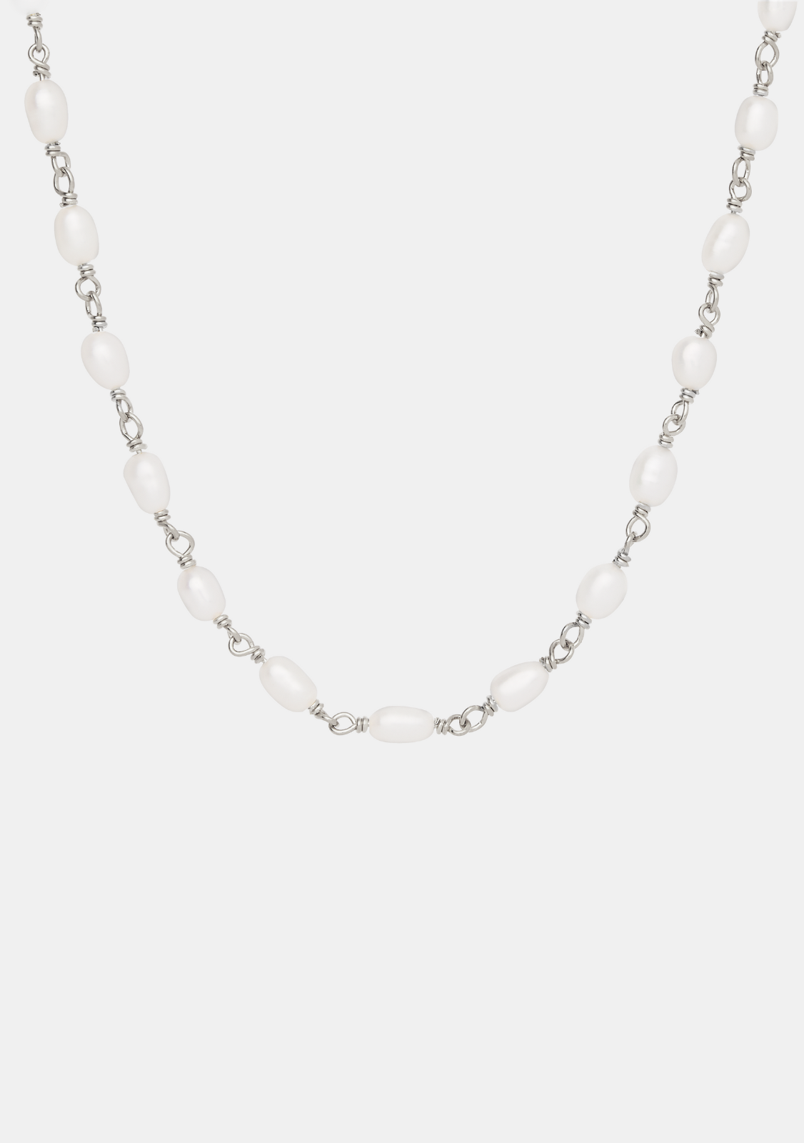 Perla Necklace - Silver