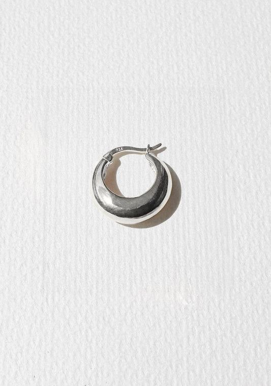 Positano Hoop - Single - Silver