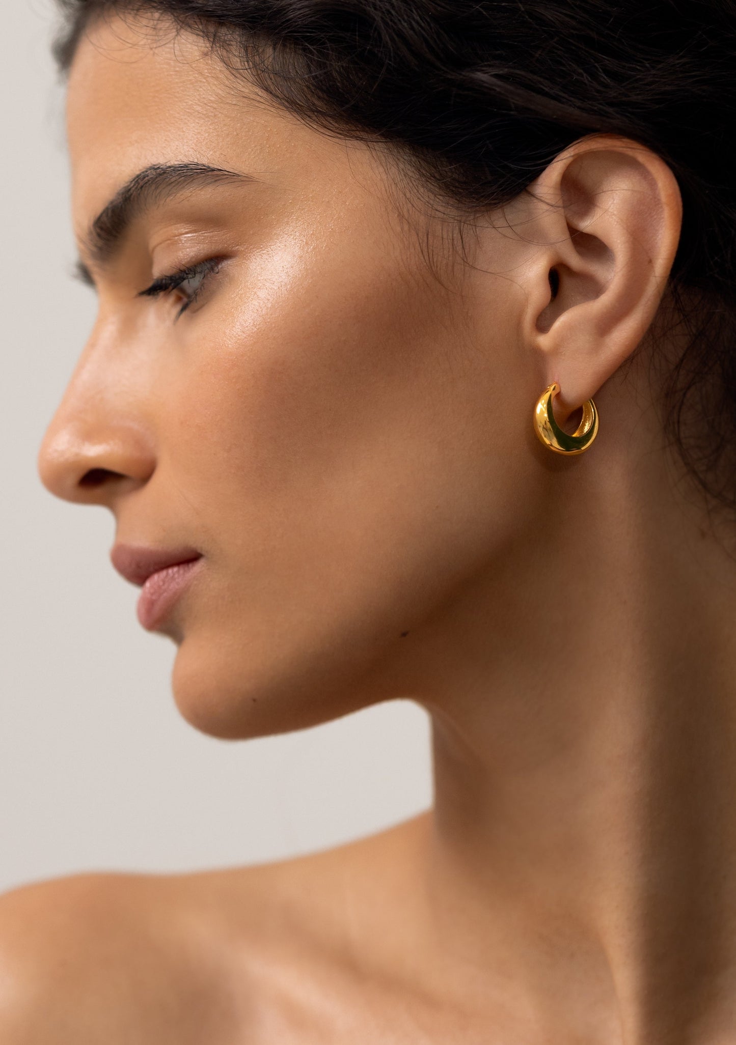 Positano Hoop - Single - Gold