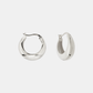 Positano Hoops - Silver