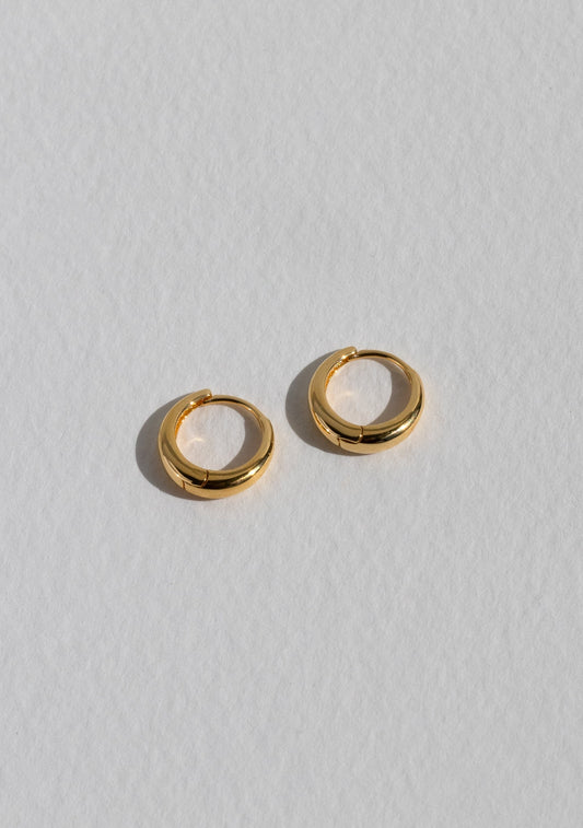 Positano Mini Hoops - Gold