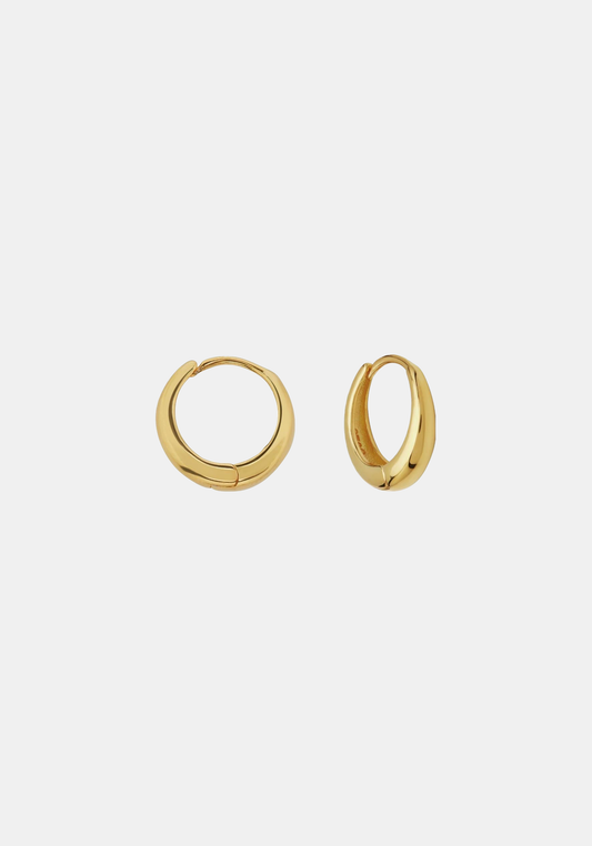 Positano Mini Hoops - Gold