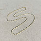 Riviera Fine Necklace - Gold