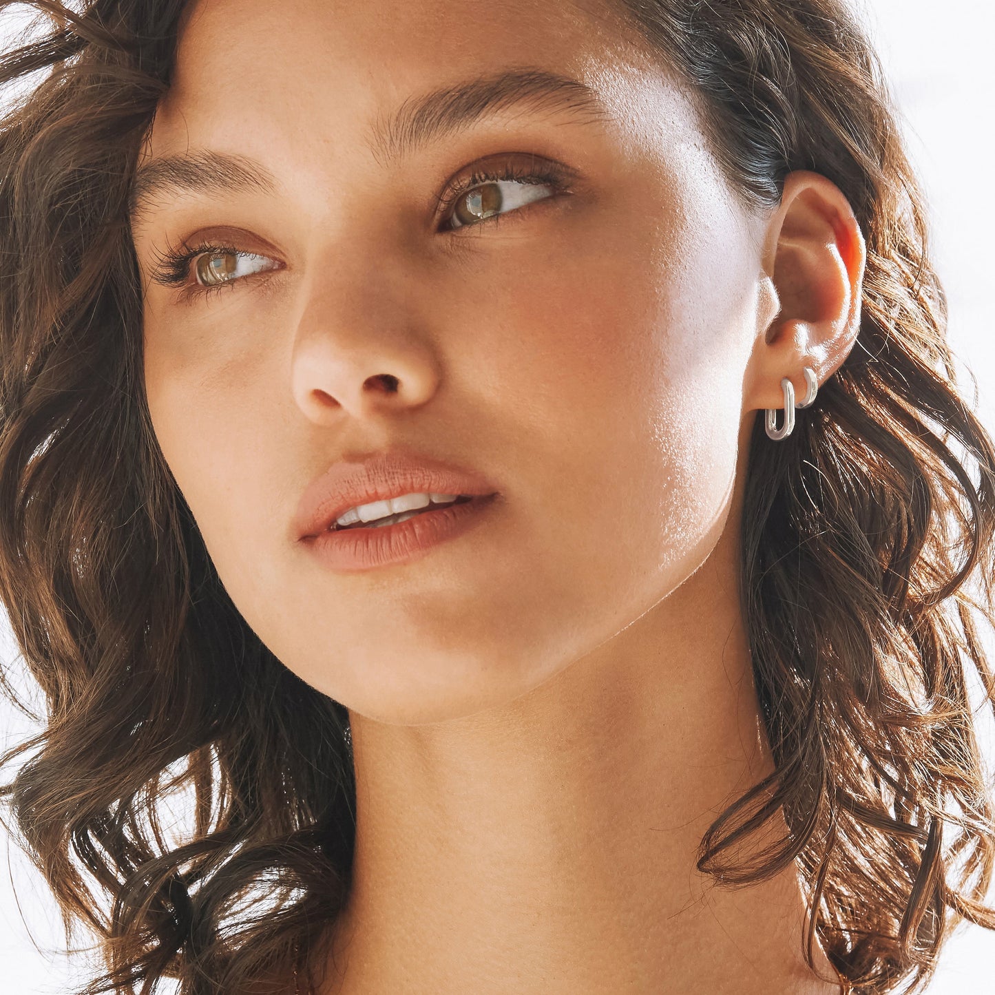 Berlin Huggie - Single - Silver