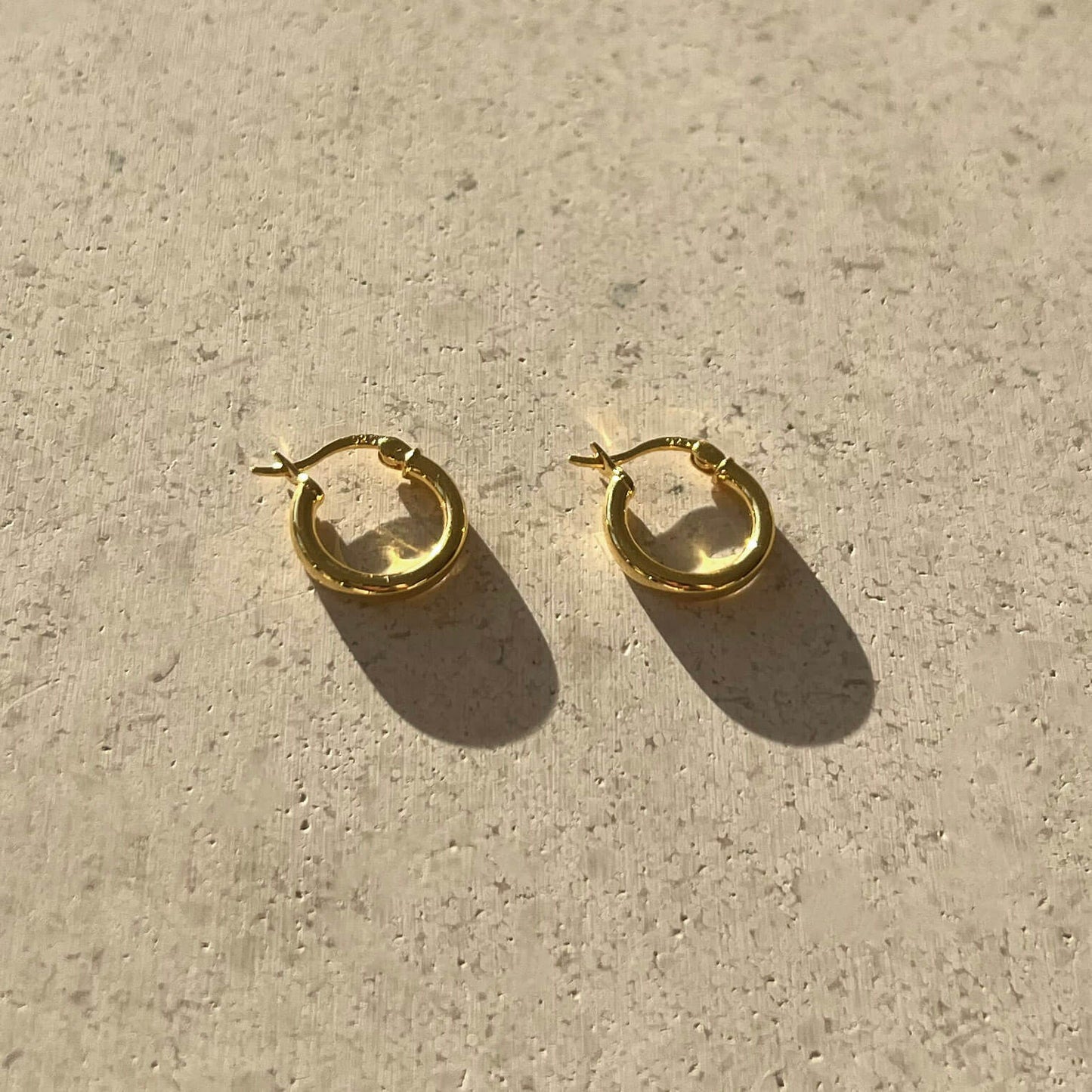 Classic Hoops Small - Gold