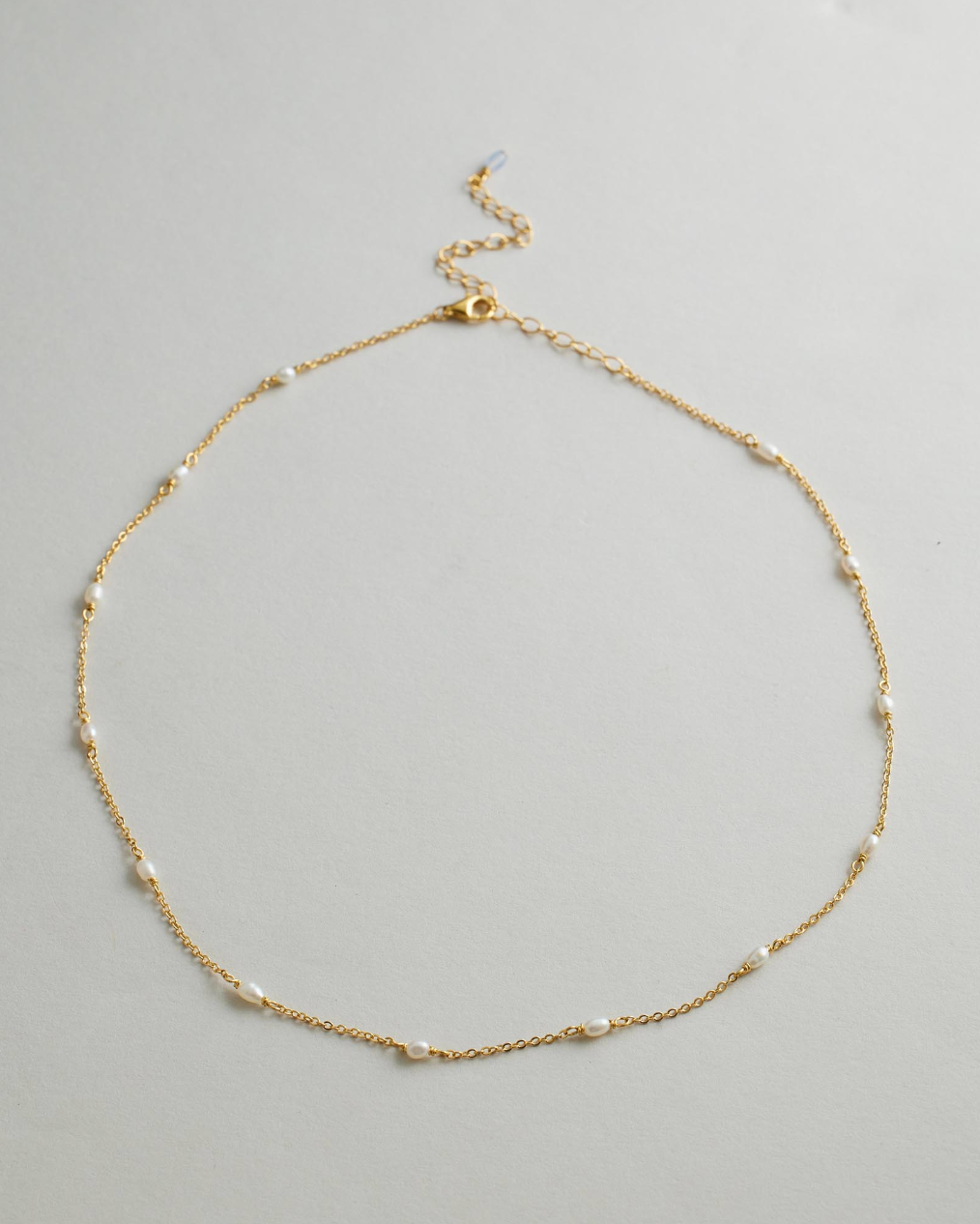 Something Blue Necklace - Gold