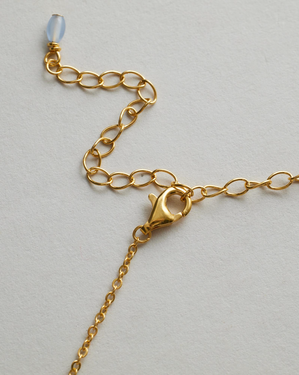 Something Blue Necklace - Gold