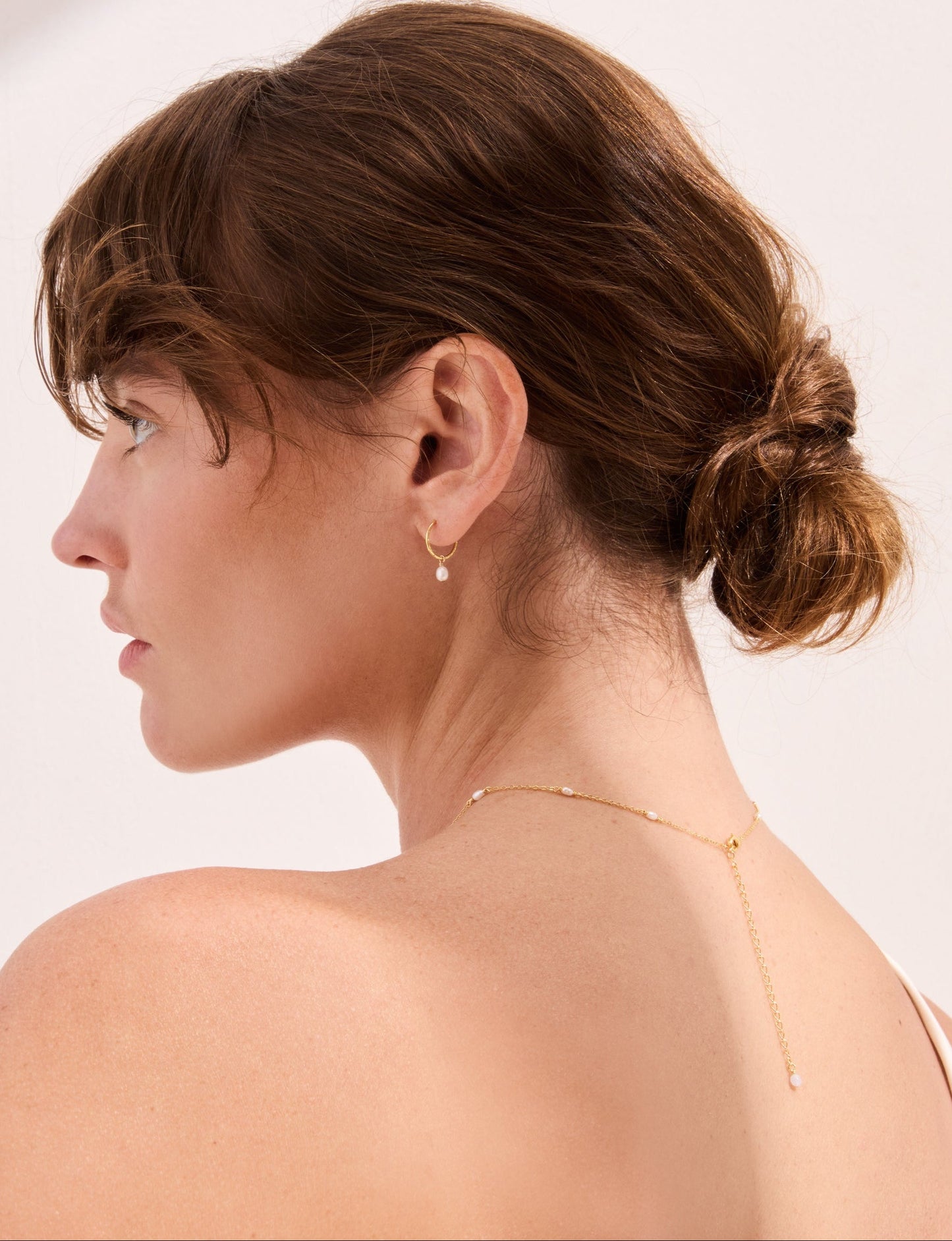 Something Blue Necklace - Gold