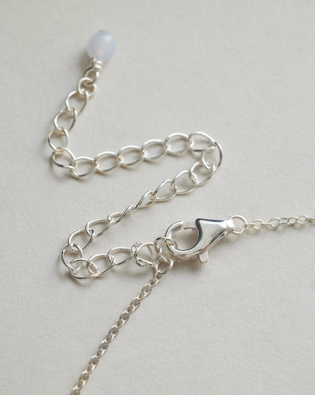 Something Blue Necklace - Silver