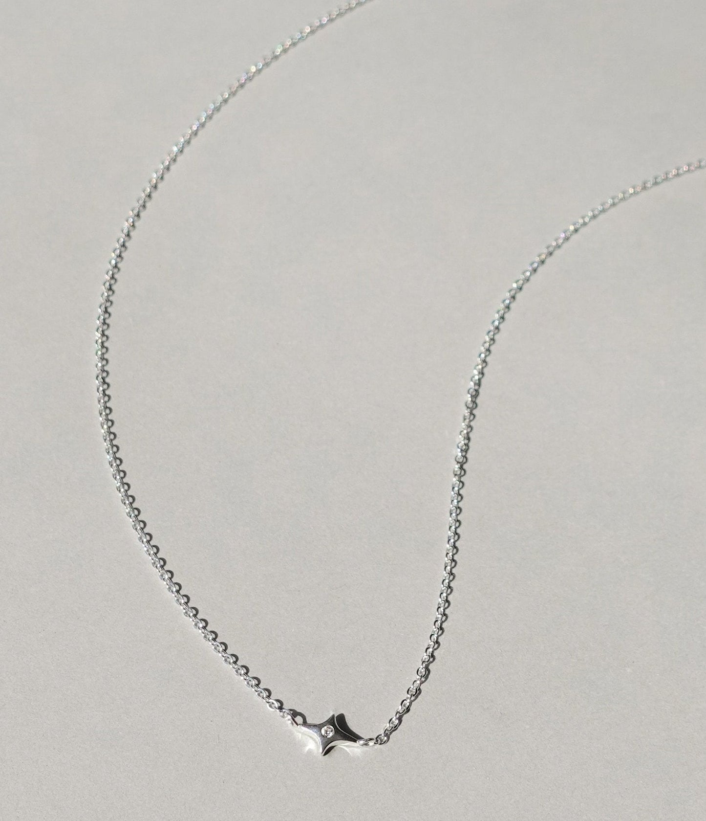 Starburst Necklace - Silver