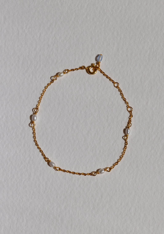 Something Blue Bracelet - Gold