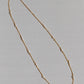 Something Blue Necklace - Gold